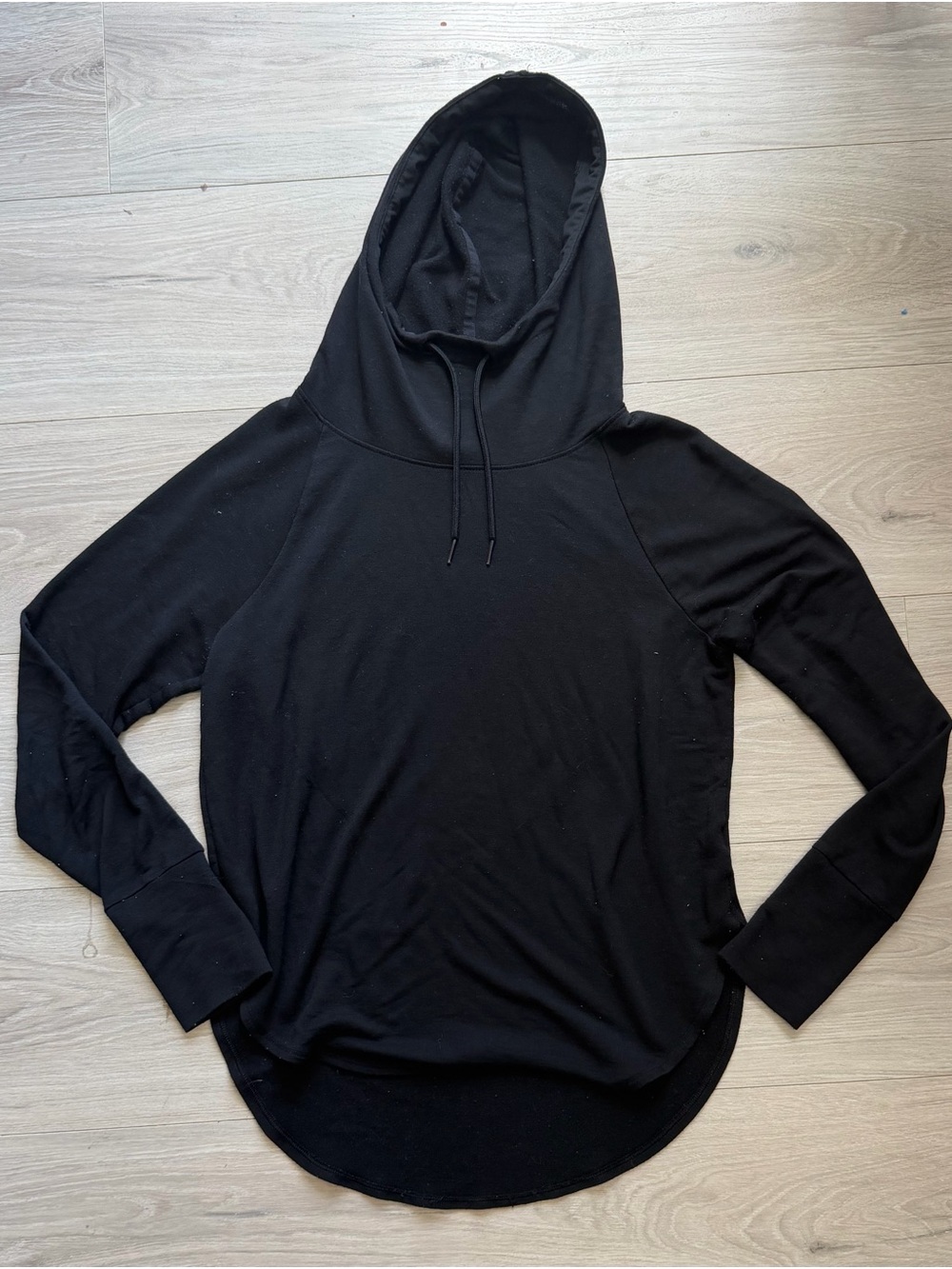 Avia Black Pullover Lightweight Hooded Sweatshirt